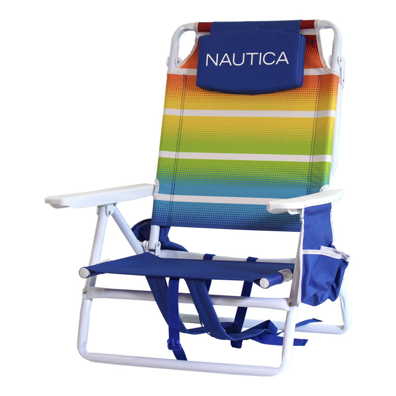 Nautica Reclining Beach Chair & Reviews Wayfair